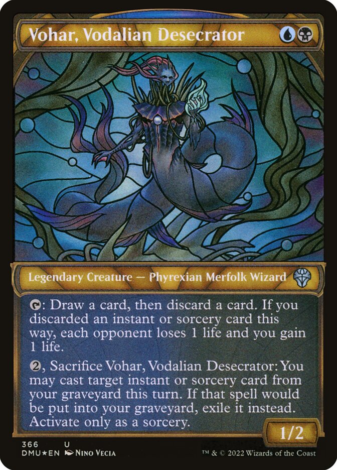 Vohar, Vodalian Desecrator (366) - Dominaria United (DMU)