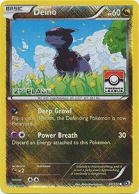 Deino - 97/113 (Pokemon League) (97) - League & Championship Cards (PR)