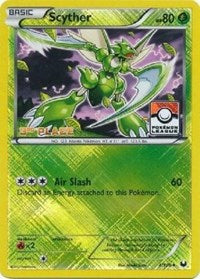 Scyther - 4/108 (Pokemon League) (4) - League & Championship Cards (PR)