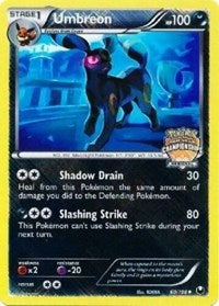 Umbreon - 60/108 (Regional Championships) (60) - League & Championship Cards (PR)