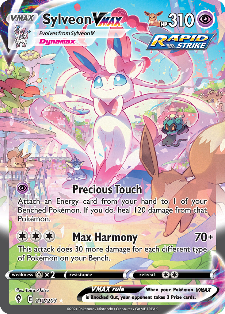 Sylveon VMAX (212/203) - [Alternate Art] Evolving Skies (EVS)