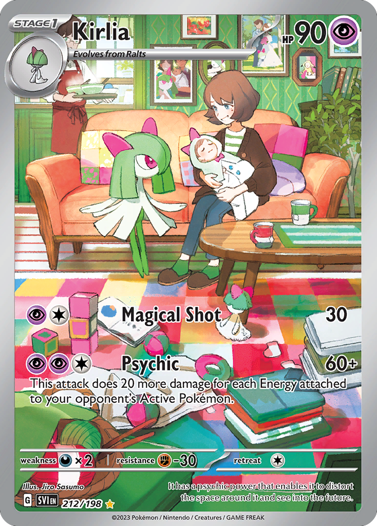 Kirlia (212/198) - [Illustration Rare] Scarlet & Violet (SVI)