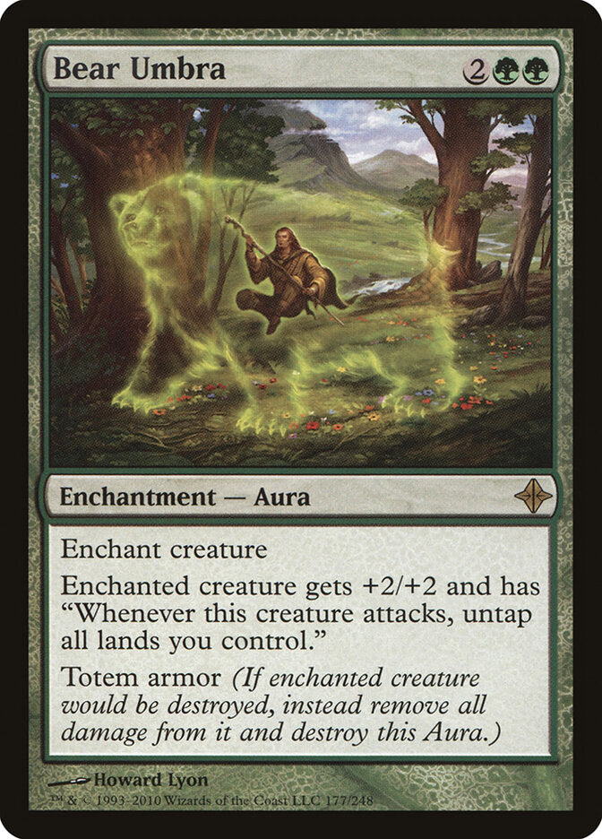 Bear Umbra (177) - Rise of the Eldrazi (ROE)