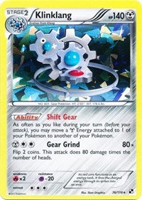 Klinklang - 76/114 (Cracked Ice Holo) (76) - Blister Exclusives (BLE)