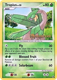 Tropius Prerelease (52) - Nintendo Promos (PR)