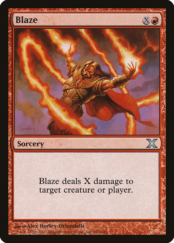 Blaze (190) - Tenth Edition (10E)