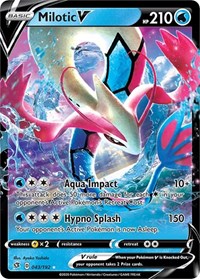 Milotic V (43) - SWSH02: Rebel Clash (SWSH02)