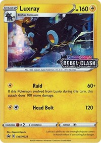 Luxray - SWSH023 (Prerelease) (SWSH023) - SWSH: Sword & Shield Promo Cards (SWSD)