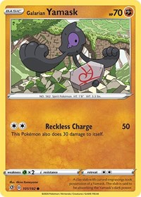 Galarian Yamask (101) - SWSH02: Rebel Clash (SWSH02)