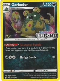 Garbodor - SWSH025 (Prerelease) (SWSH025) - SWSH: Sword & Shield Promo Cards (SWSD)