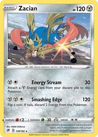 Zacian (139) - SWSH02: Rebel Clash (SWSH02)
