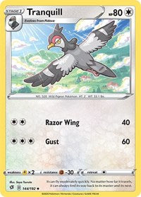 Tranquill (144) - SWSH02: Rebel Clash (SWSH02)