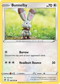 Bunnelby (146) - SWSH02: Rebel Clash (SWSH02)