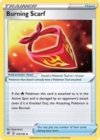 Burning Scarf (155) - SWSH02: Rebel Clash (SWSH02)