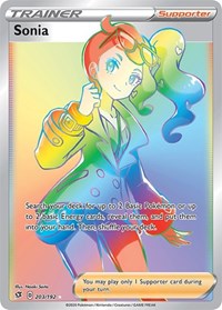 Sonia (Secret) (203) - SWSH02: Rebel Clash (SWSH02)