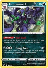 Grimmsnarl Non Holo (125) - Deck Exclusives (PR)