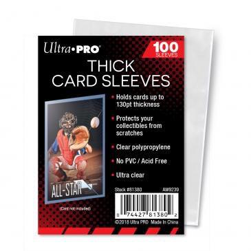 Ultra Pro Soft Card Sleeves - Thick (100-Pack)