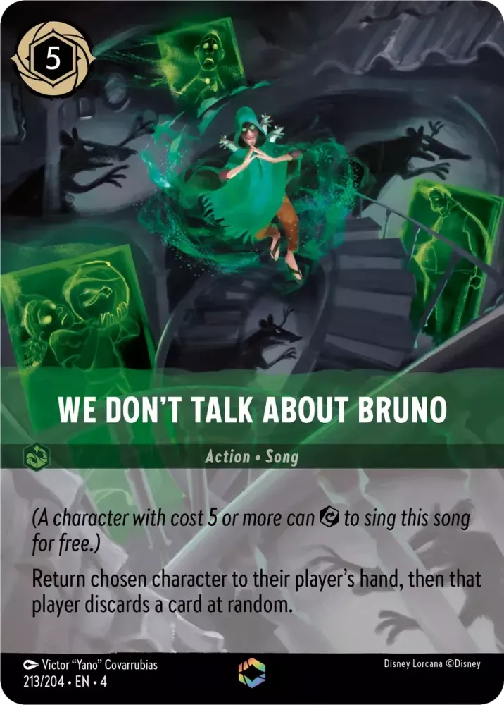 We Don't Talk About Bruno - [Foil, Enchanted] Ursula's Return (4)