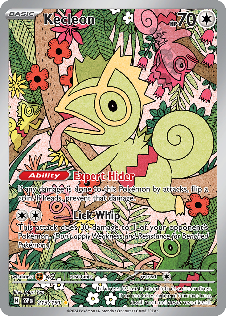 Kecleon (213/191) - [Illustration Rare] Surging Sparks (SSP)