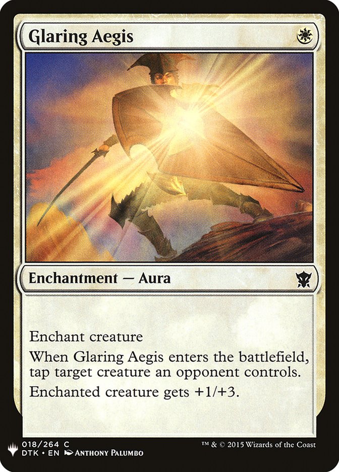 Glaring Aegis - The List (PLST)