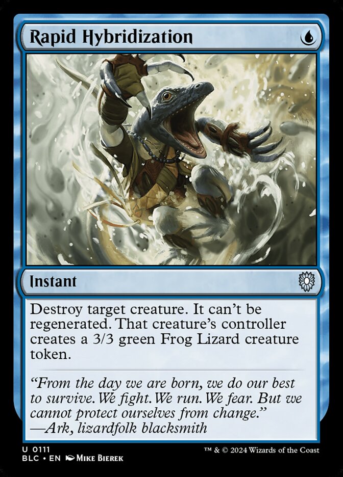 Rapid Hybridization (111) - Bloomburrow Commander (BLC)