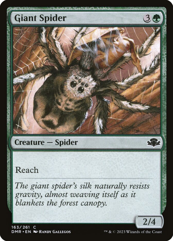 Giant Spider (163) - Dominaria Remastered (DMR)