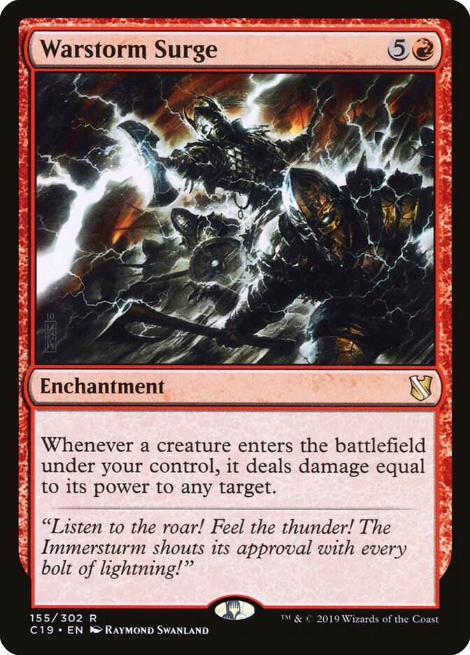 Warstorm Surge (155) - Commander 2019 (C19)