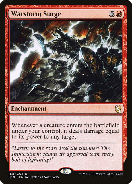 Warstorm Surge (155) - Commander 2019 (C19)