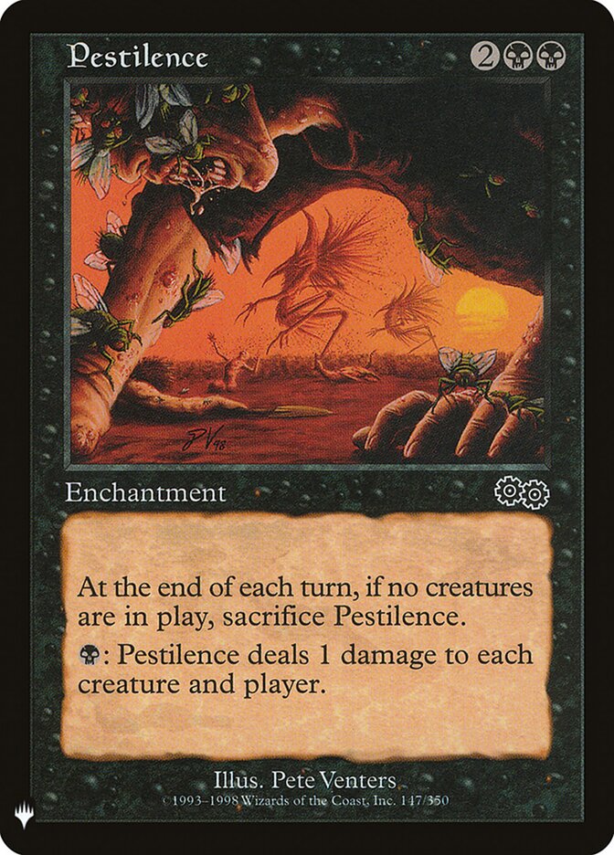 Pestilence (USG-147) - The List (PLST)