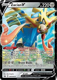 Zacian V - (SWSH018) - SWSH: Sword & Shield Promo Cards (SWSD)