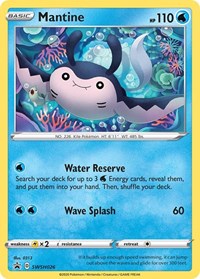 Mantine - (SWSH026) - SWSH: Sword & Shield Promo Cards (SWSD)
