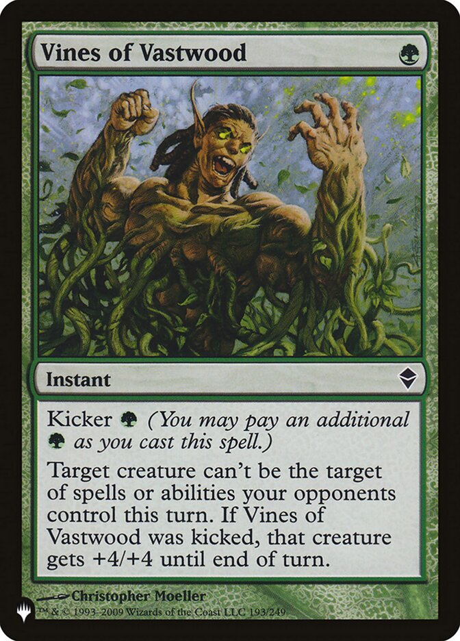 Vines of Vastwood - The List (PLST)