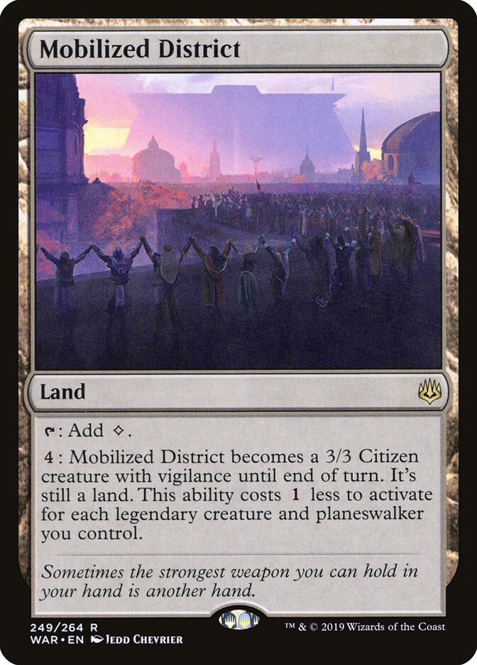 Mobilized District (249) - War of the Spark (WAR)