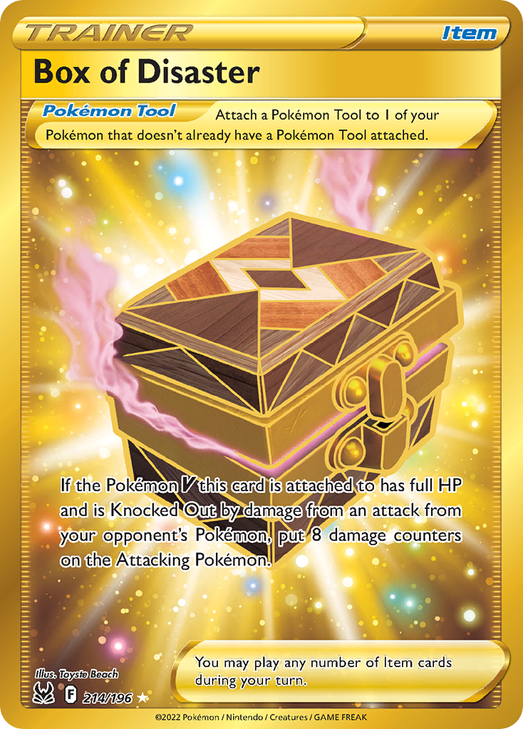 Box of Disaster (214/196) - [Secret Rare] Lost Origin (LOR)