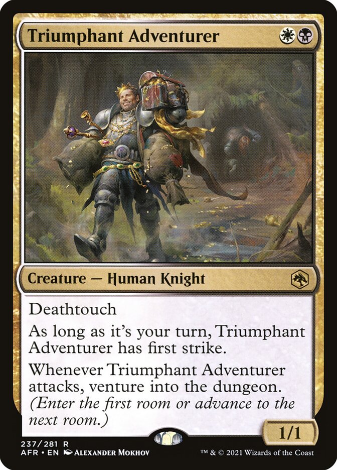 Triumphant Adventurer (237) - Adventures in the Forgotten Realms (AFR)