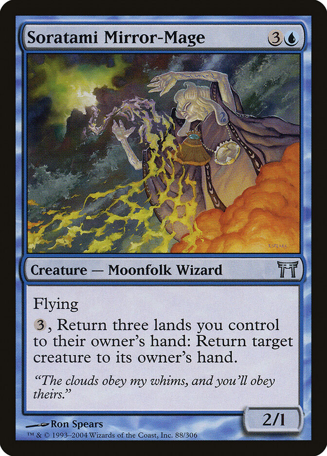 Soratami Mirror-Mage (88) - Champions of Kamigawa (CHK)