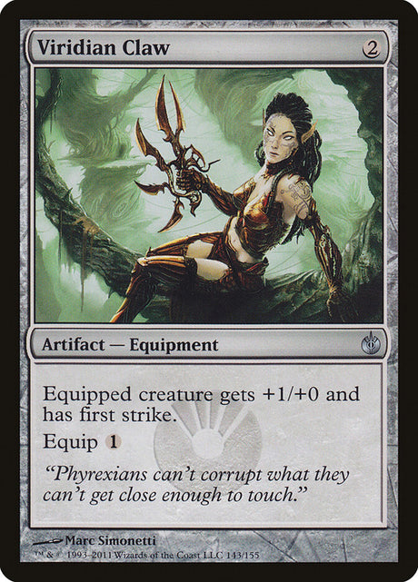 Viridian Claw (143) - Mirrodin Besieged (MBS)