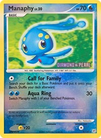 Manaphy - 9/130 (9) - Burger King Promos (BKP)