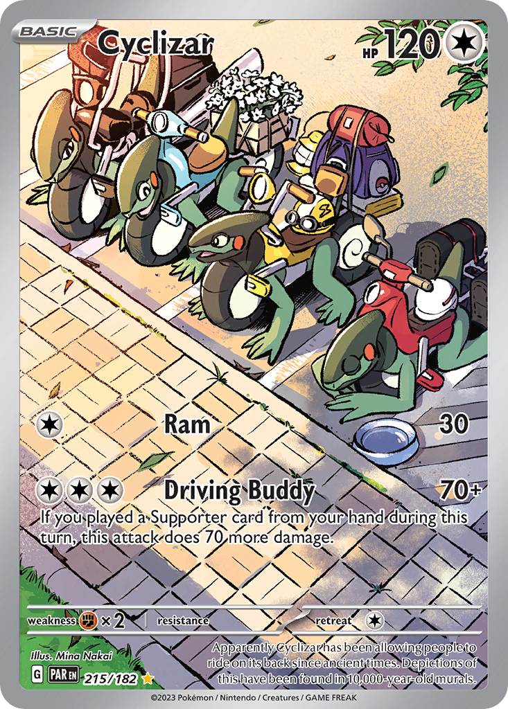 Cyclizar (215/182) - [Illustration Rare] Paradox Rift (PAR)