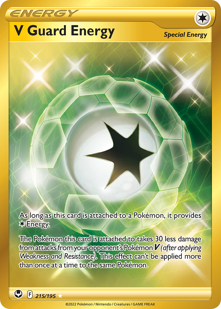 V Guard Energy (215/195) - [Secret Rare] Silver Tempest (SIT)