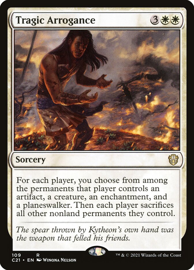 Tragic Arrogance (109) - Commander 2021 (C21)