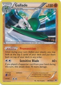 Gallade - 84/162 (Cosmos Holo) (84) - Blister Exclusives (BLE)