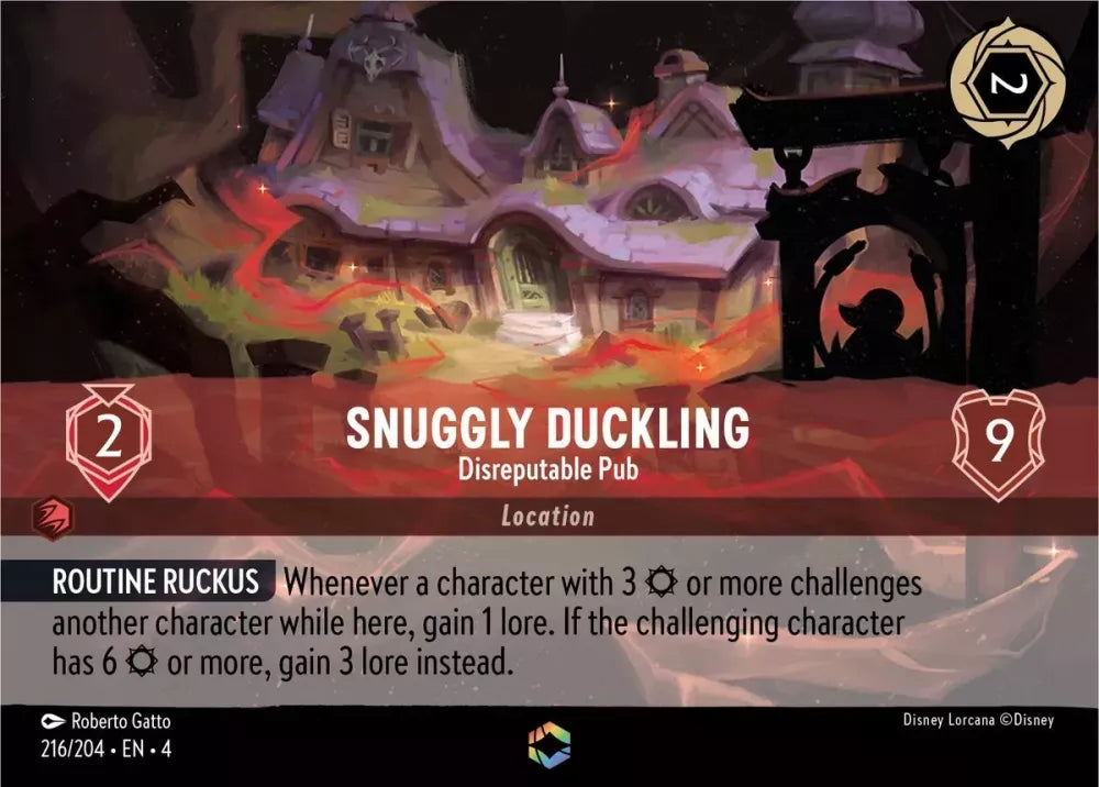Snuggly Duckling - Disreputable Pub - [Foil, Enchanted] Ursula's Return (4)