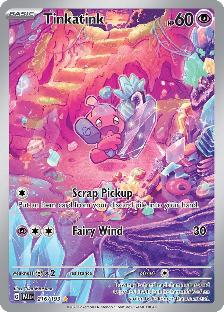 Tinkatink (216/193) - [Illustration Rare] Paldea Evolved (PAL)