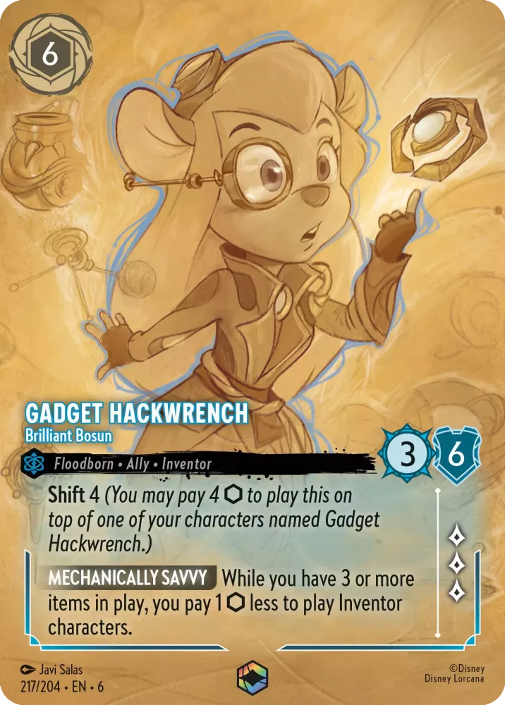 Gadget Hackwrench - Brilliant Bosun - [Foil, Enchanted] Azurite Sea (6)