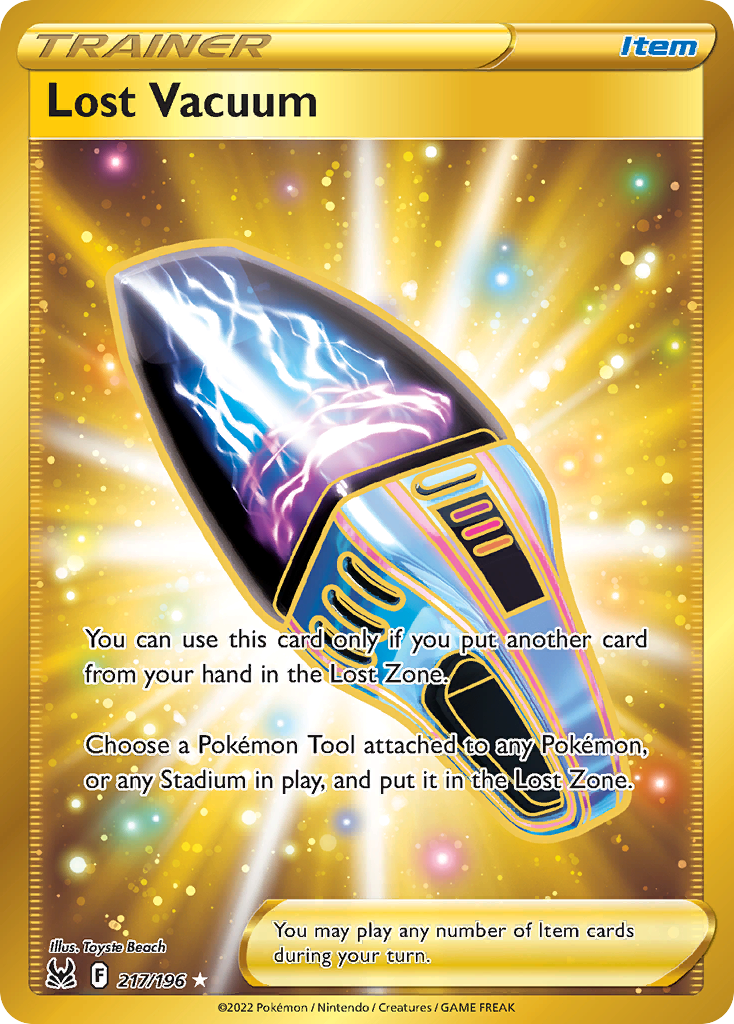 Lost Vacuum (217/196) - [Secret Rare] Lost Origin (LOR)