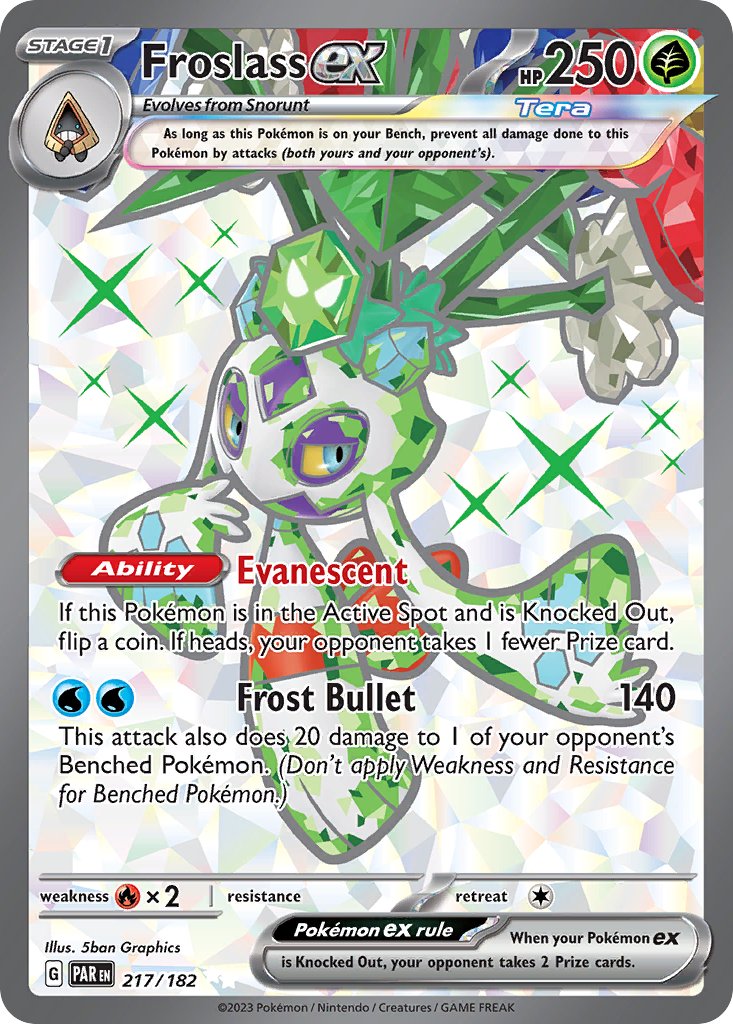Froslass ex (217/182) - [Full Art] Paradox Rift (PAR)