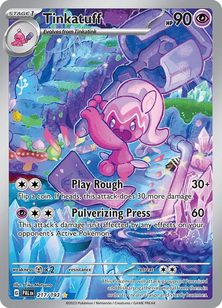 Tinkatuff (217/193) - [Illustration Rare] Paldea Evolved (PAL)