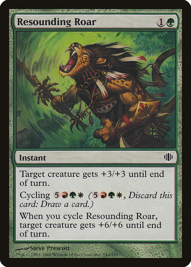 Resounding Roar (144) - Shards of Alara (ALA)