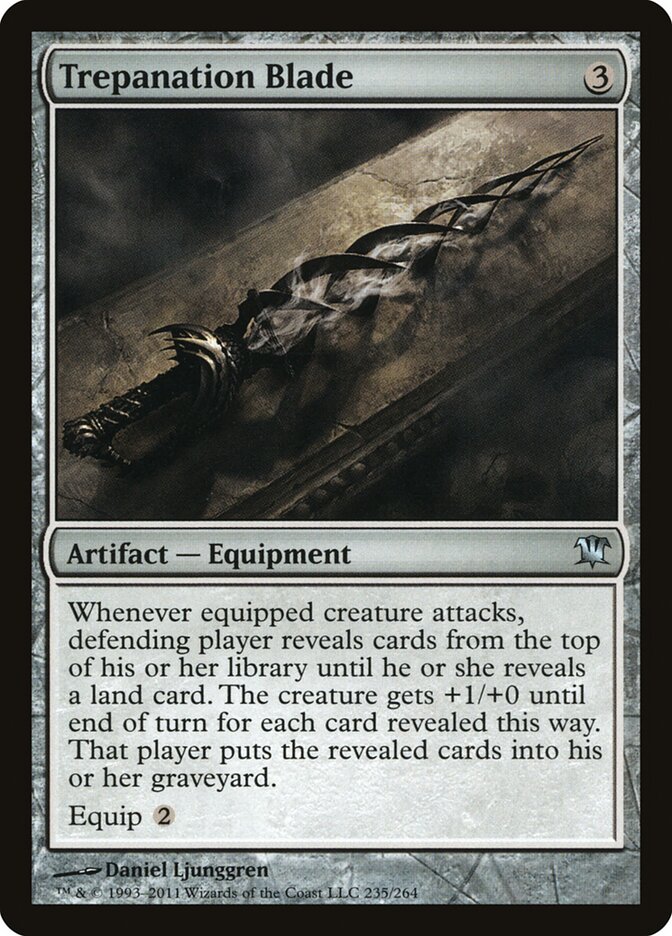 Trepanation Blade (235) - Innistrad (ISD)